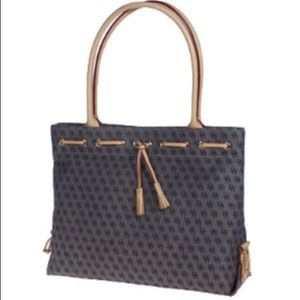 New Dooney & Bourke Mini Signature Tassel Tote